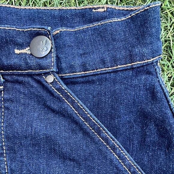 Hell Bunny Weston Denim Trousers Dark Wash Retro Style Plus Size Jeans 5XL - Picture 7 of 10